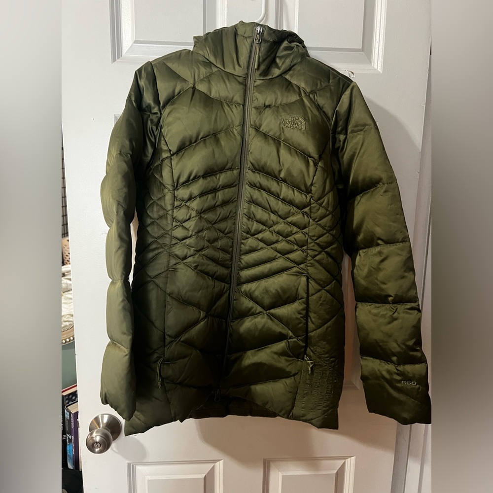 The North Face Women's Forest Green Puffer Coat